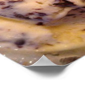 Italiaanse Gelato Dessert Foto Poster (Hoek)