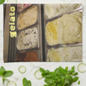 Italiaanse Gelato Theedoek (Gevouwen)