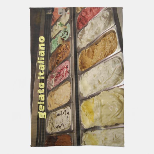 Italiaanse Gelato Theedoek (Verticaal)