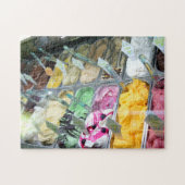 Italiaanse Gelato - Yummy Ice Cream uit Italië Legpuzzel (Horizontaal)