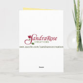 Italiaanse Gelukkige Pasen, Gele Buona Pasqua Feestdagen Kaart (Achterkant)