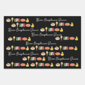 Italiaanse Gelukkige Verjaardag, Buon Compleanno c Inpakpapier Vel (Voorkant 2)