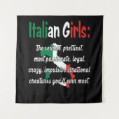 ITALIAANSE GIRLS FUNNY WANDKLEED (Voorkant)