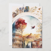 Italiaanse goddelijke Waterverf Woensdag I Kaart (Achterkant)