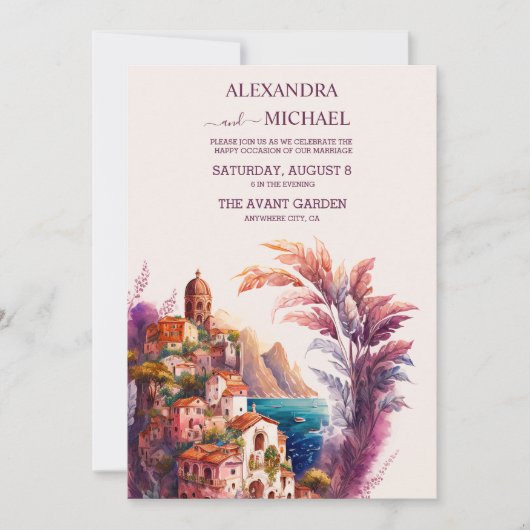 Italiaanse goddelijke Waterverf Woensdag I Kaart (Voorkant)