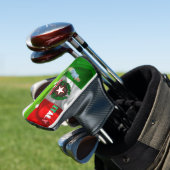 Italiaanse golfer golfheadcover (Insitu)