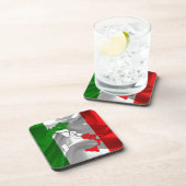 Italiaanse golfvlag bier onderzetter (Rechterzijde)