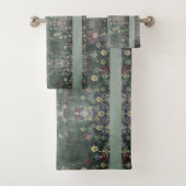 Italiaanse Gothic Floral Bad Handdoek (Insitu)