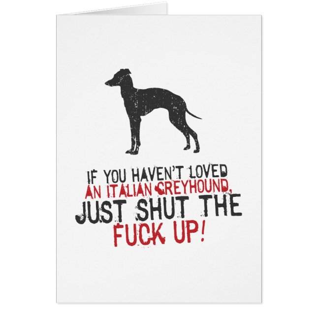 Italiaanse Greyhound (Voorkant)