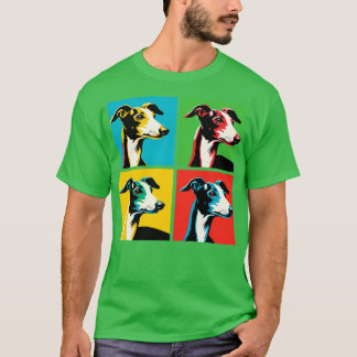 Italiaanse Greyhound Art Hondenliefhebbers T-shirt