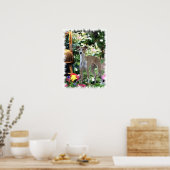 Italiaanse Greyhound Art Print (Keuken)