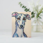 Italiaanse Greyhound Briefkaart (Staand voorkant)
