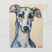 Italiaanse Greyhound Briefkaart (Voorkant)