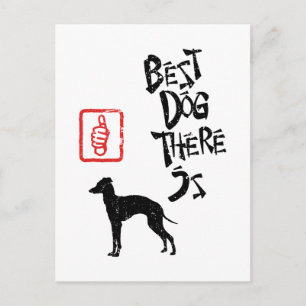 Italiaanse Greyhound Briefkaart