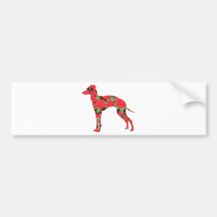 Italiaanse Greyhound Bumpersticker