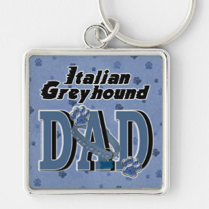 Italiaanse Greyhound DAD Sleutelhanger