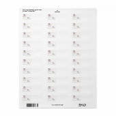 Italiaanse Greyhound Dog Art Return Address Labels (Full Sheet)