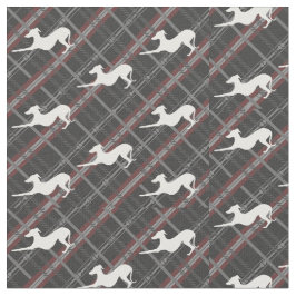 Italiaanse greyhound Dog Rescue Fabric Iggy Stof