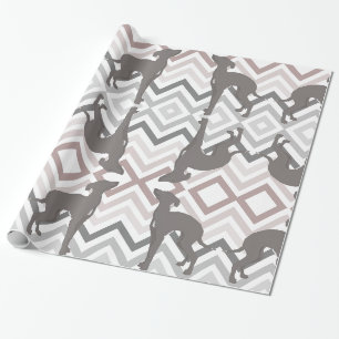 Italiaanse greyhound Dog Rescue Wrapping Paper Igg Cadeaupapier