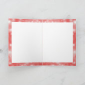 Italiaanse Greyhound Dog silhouette Fun text on re Feestdagen Kaart (Binnen)