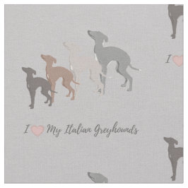 Italiaanse Greyhound Fabric. Iggy Joann Fabric Pri Stof