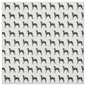 Italiaanse Greyhound Fabric Stof (Swatch)