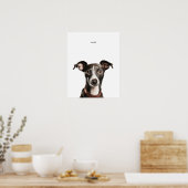 Italiaanse Greyhound gepersonaliseerde print (Keuken)