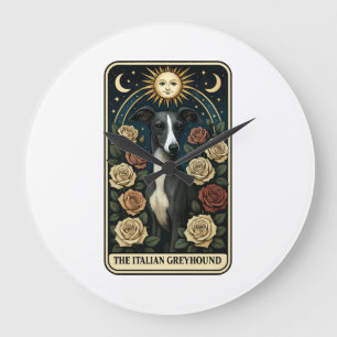 Italiaanse greyhound grote klok