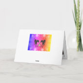 Italiaanse Greyhound Holiday Feestdagen Kaart (Achterkant)