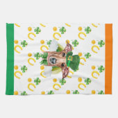 Italiaanse Greyhound Home Decor St Patricks Day Theedoek (Horizontaal)