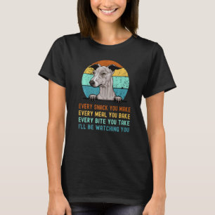 Italiaanse Greyhound hond elke snack die je kunt T-shirt