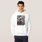 Italiaanse Greyhound Hoodie (Voorkant volledig)