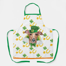 Italiaanse Greyhound Huisdecoratie St. Patrick's D Schort