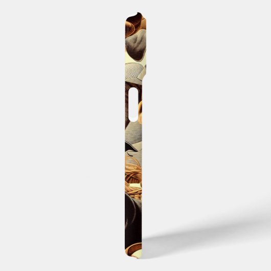  Italiaanse Greyhound Illustratie Case-Mate iPhone Case (Achterkant / Rechts)