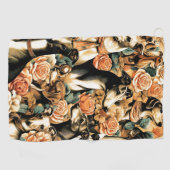  Italiaanse Greyhound Illustratie Golfhanddoek (Horizontaal)