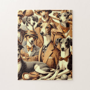  Italiaanse Greyhound Illustratie Legpuzzel