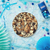  Italiaanse Greyhound Illustratie Papieren Bordje (Feest)