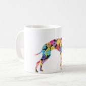 Italiaanse Greyhound Koffiemok (Voorkant links)