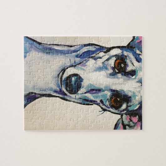 Italiaanse Greyhound Legpuzzel (Horizontaal)