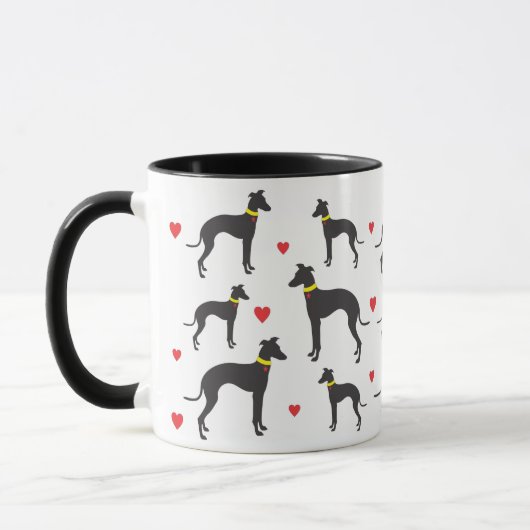 Italiaanse Greyhound Love Mok (Links)