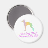 Italiaanse Greyhound Magneet (Voorkant / Achterkant)