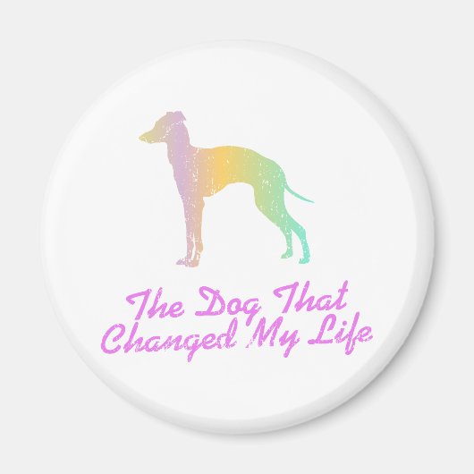 Italiaanse Greyhound Magneet (Voorkant)