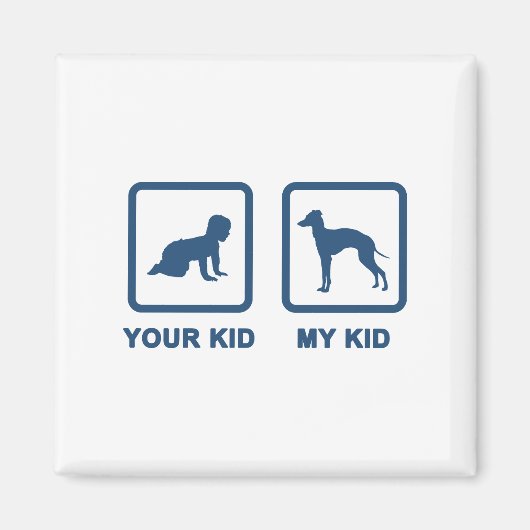Italiaanse Greyhound Magneet (Voorkant)