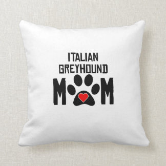 Italiaanse Greyhound mama Kussen