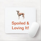Italiaanse Greyhound Muismat (Met muis)
