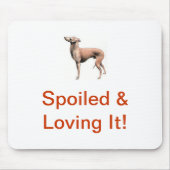 Italiaanse Greyhound Muismat (Voorkant)