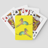 Italiaanse Greyhound Pokerkaarten (Achterkant)
