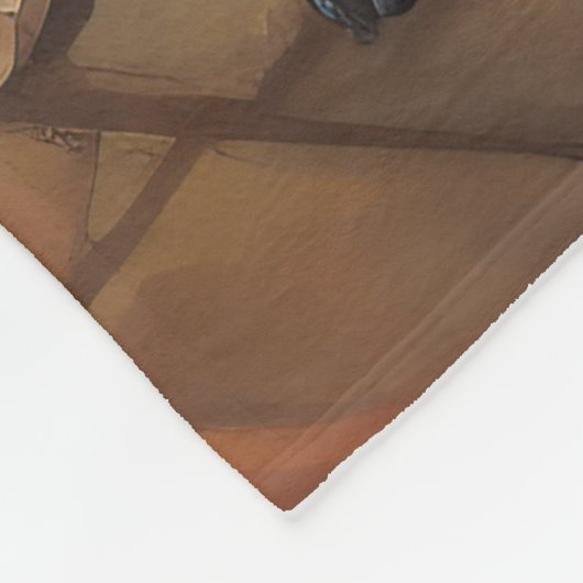 Italiaanse Greyhound pompoenen Halloween eng Fleece Deken (Hoek)