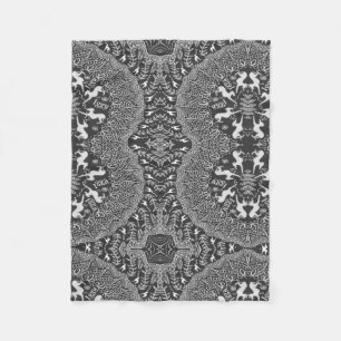 Italiaanse Greyhound Print Fleece Blanket, Gekke I