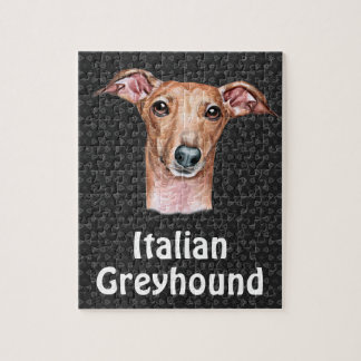 Italiaanse Greyhound Puzzle Legpuzzel